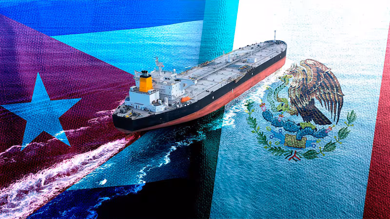 Pemex elimina envío de petróleo a Cuba en su agenda de enero