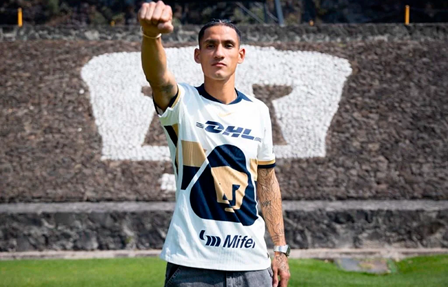 Anuncia Pumas fichaje de Uriel Antuna