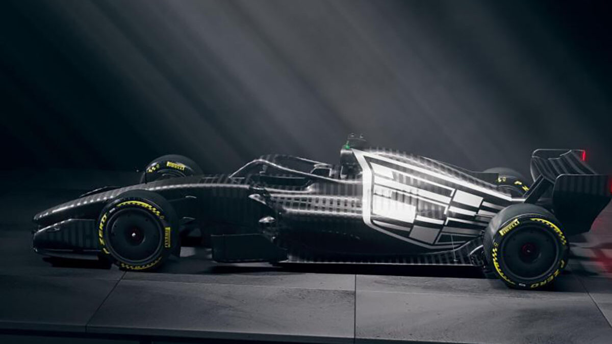 Cadillac F1: Filtran detalles del diseño antes de su estreno en el Super Bowl