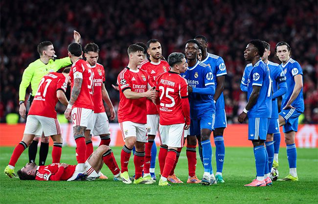 La UEFA investiga a Prestianni por presunto racismo hacia Vinícius en Champions