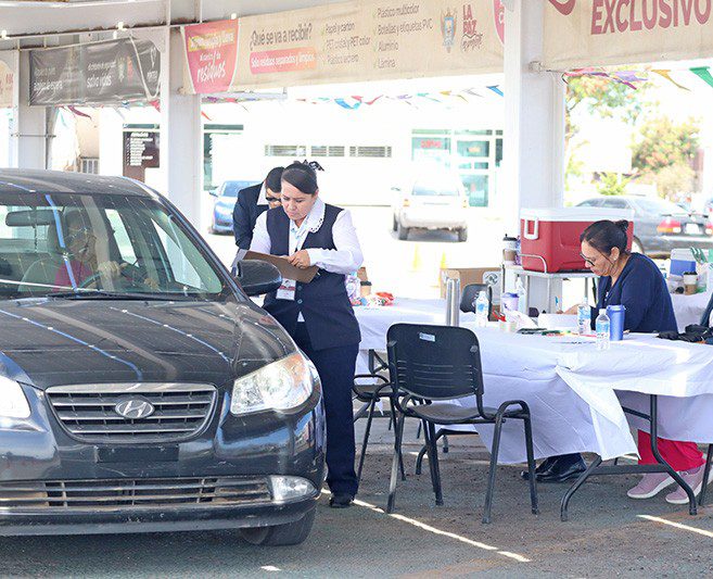 Realizará Salud Estatal vacunatón vehicular contra el sarampión en La Paz