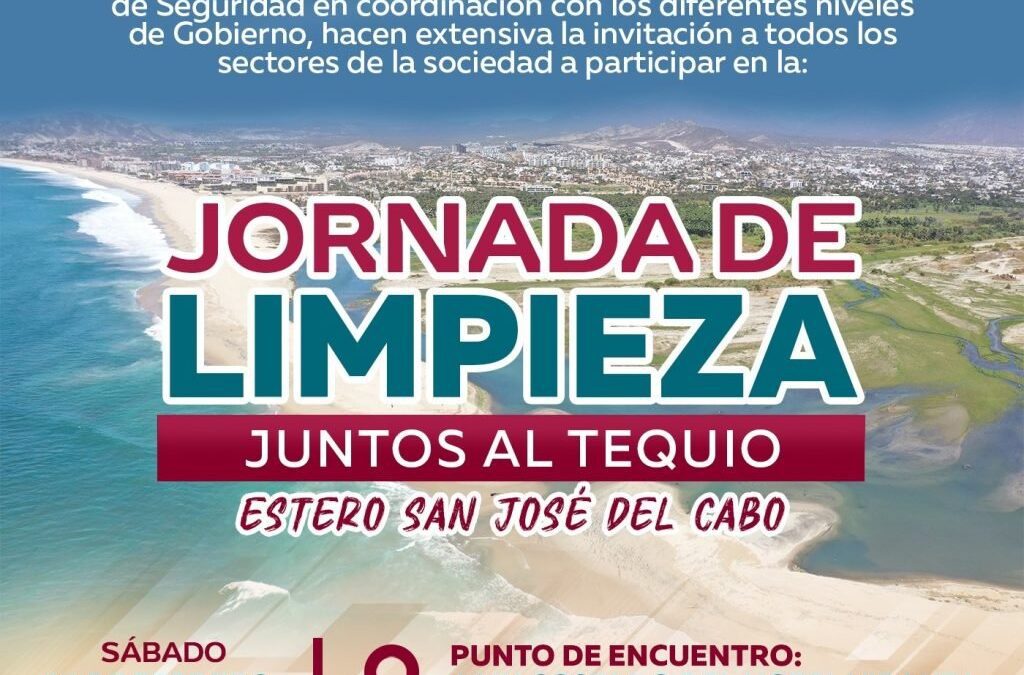 Convoca Gobierno de LC a limpieza del estero josefino