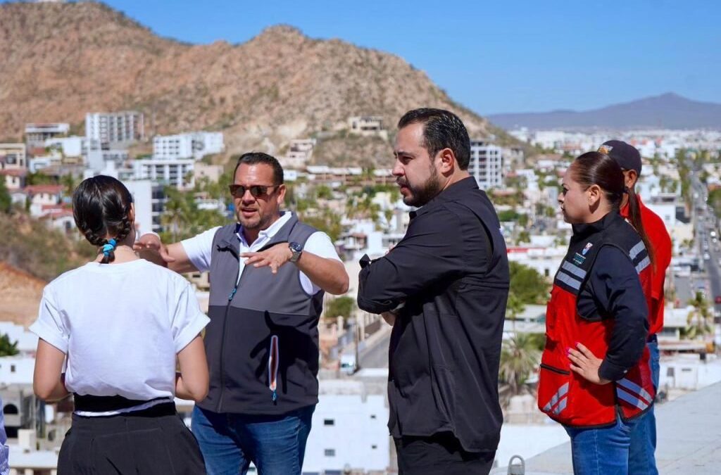 Anuncia Christian Agúndez rehabilitación del pabellón cultural de Cabo San Lucas