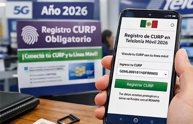 Más de 9.3 millones de celulares han sido vinculados a la CURP