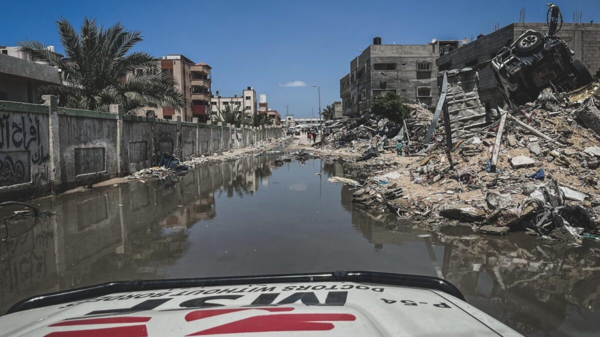 Israel ordena a Médicos Sin Fronteras que abandone la Franja de Gaza