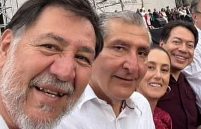 Noroña califica como ‘error en pésimo momento’ la salida de Adán Augusto