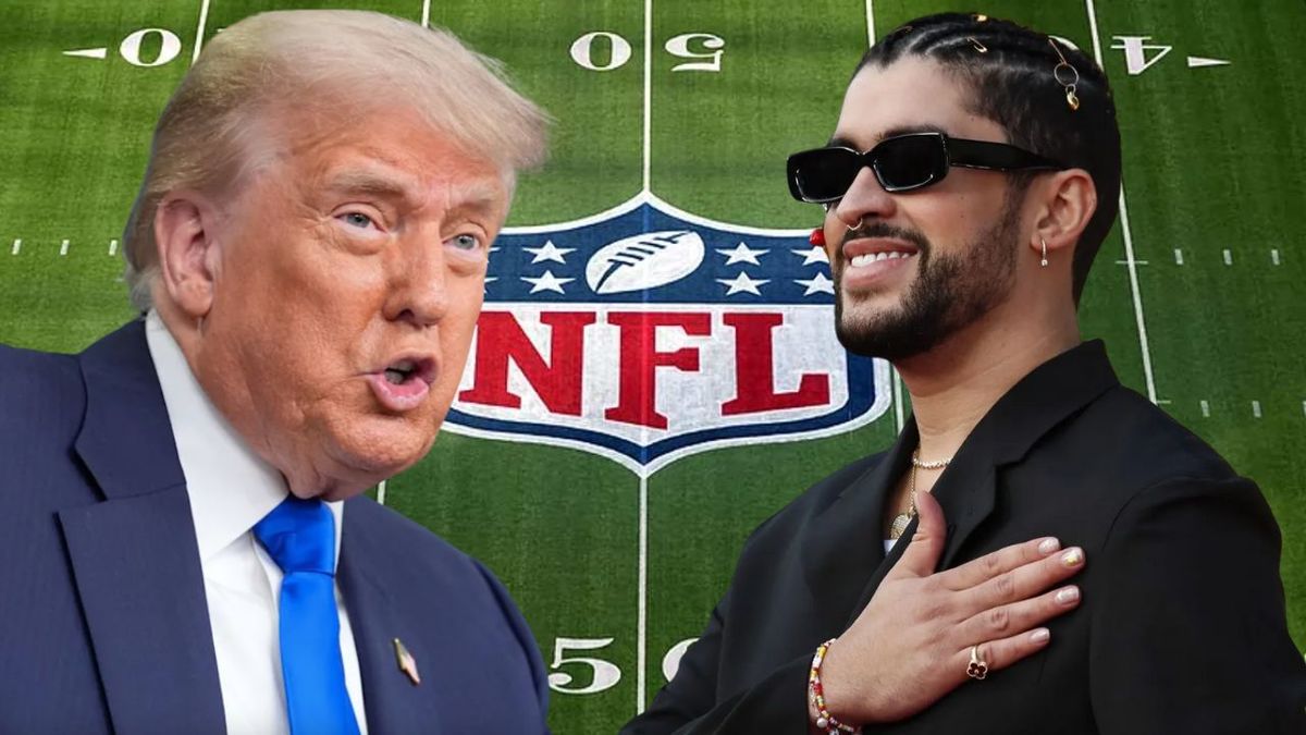 ¿El peor show de la historia? Trump se lanza contra Bad Bunny y la NFL