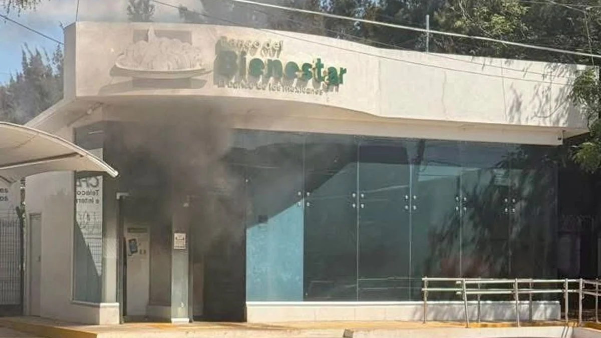 Vandalizadas 22 sucursales del Banco Bienestar por presuntos sicarios del ‘CJNG’ en Michoacán