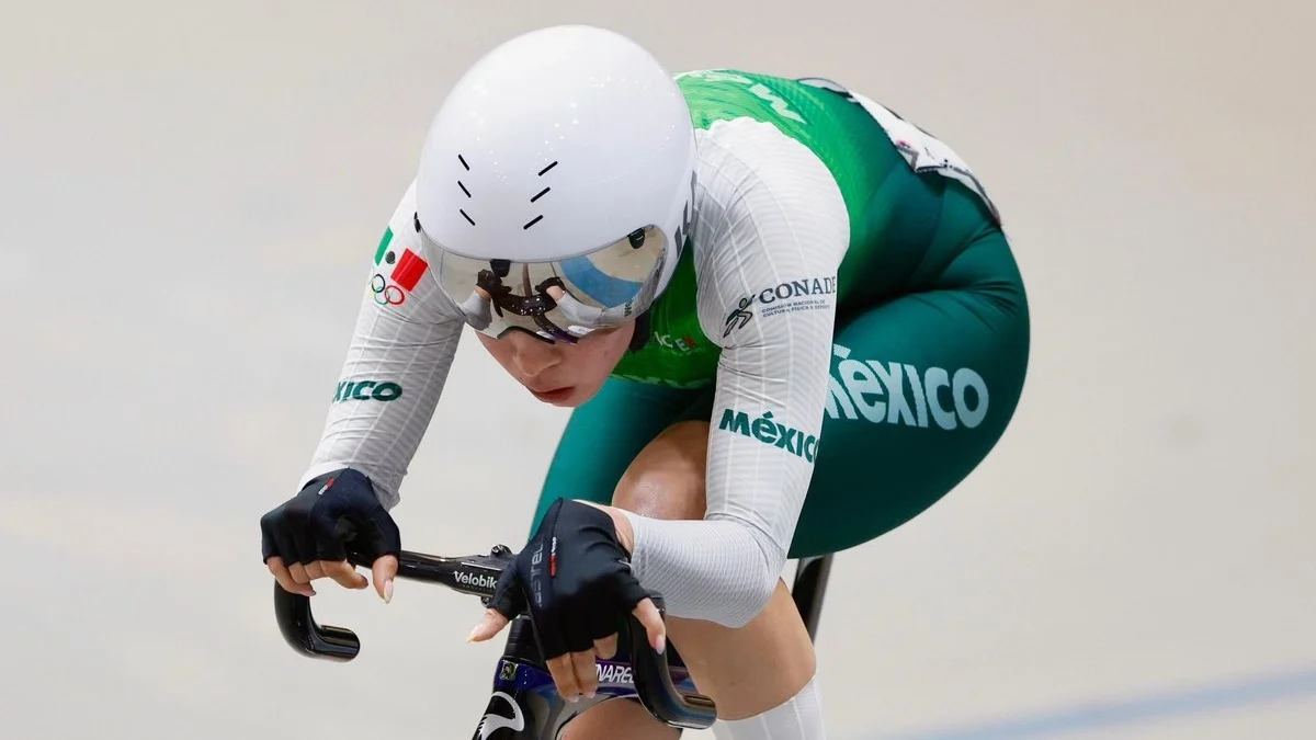 Yareli Acevedo conquista segundo oro para México en campeonato panamericano de ciclismo de pista
