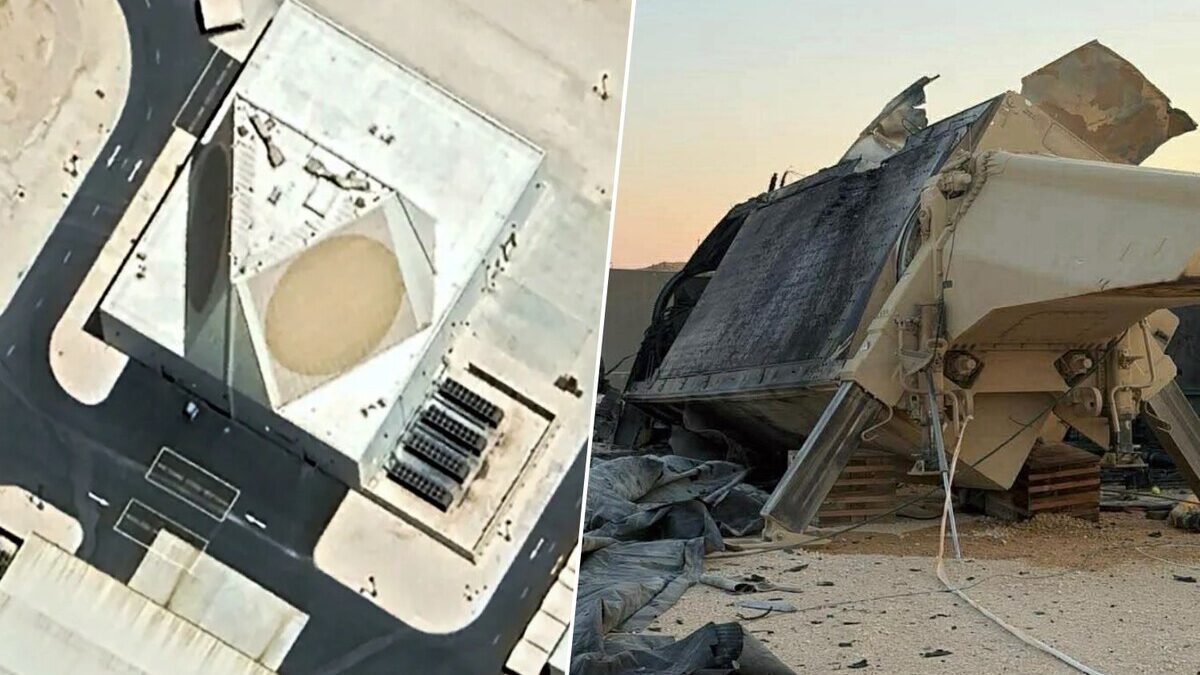 Imágenes satelitales han revelado que Irán tumbó cuatro de los ocho sistemas únicos de defensa de EEUU. Si llegan a cero comienza una nueva guerra