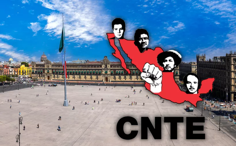 CNTE inicia paro nacional de 72 horas y marcha para exigir aumento salarial y mejoras laborales