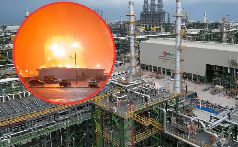 Explosión en refinería Dos Bocas: FGR y Pemex ya investigan el caso