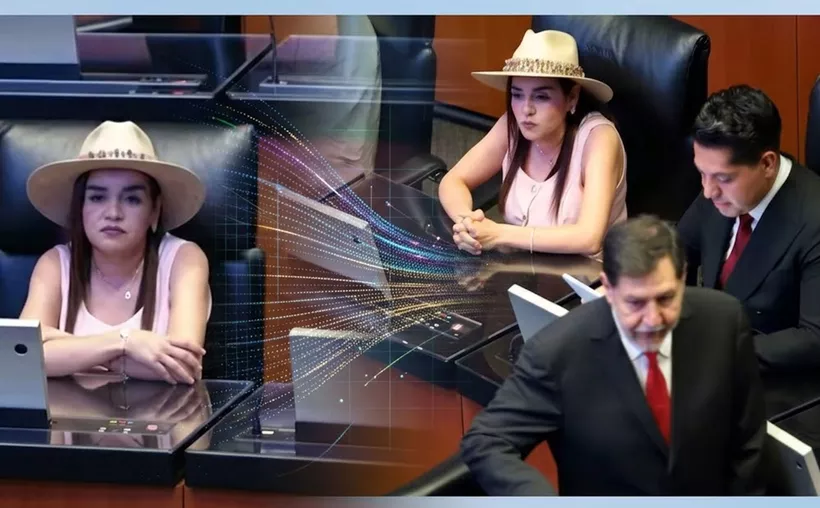 Gritos de “morón” tensan visita de alcaldesa de Uruapan al Senado