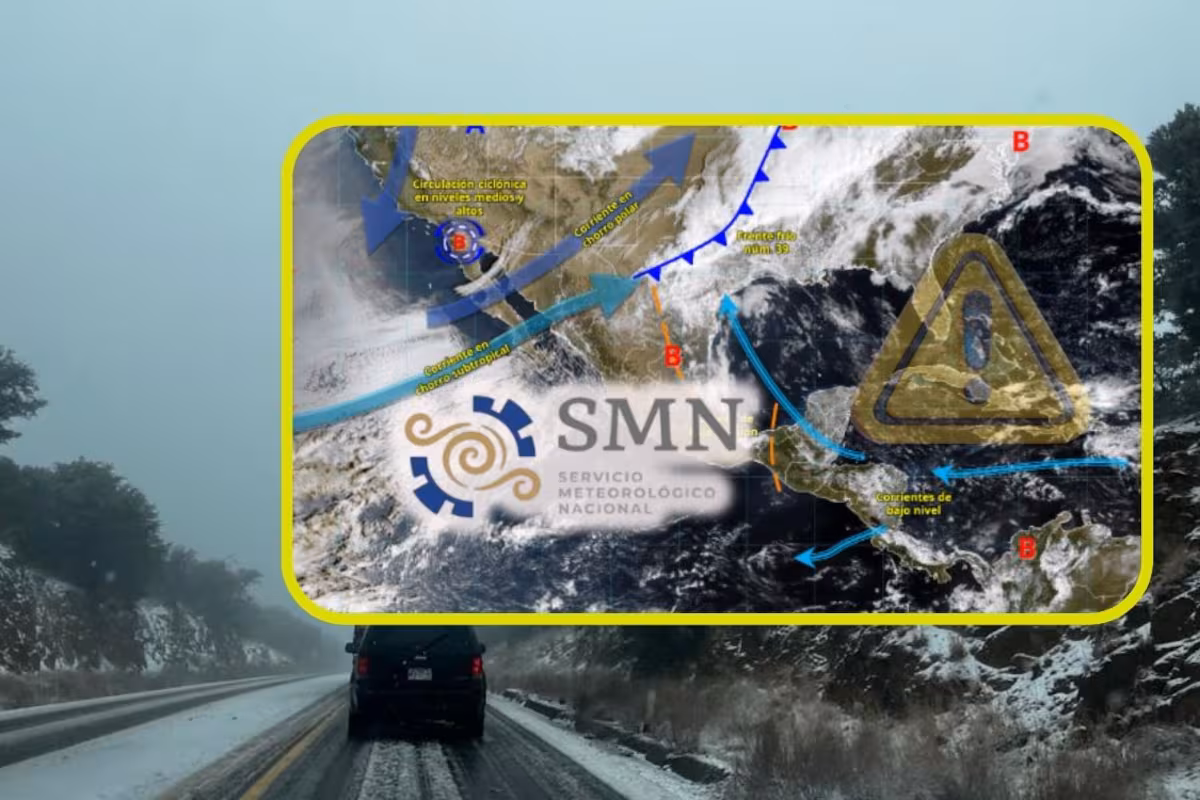 Cuarta tormenta invernal y frente frío 40 ‘congelarán’ estos estados lunes y martes con lluvias fuertes, riesgo de tornados, aguanieve, vientos de hasta 80 km/h y heladas de hasta -10°C