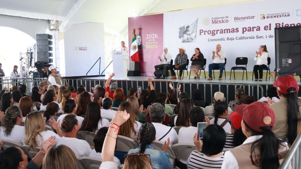 Presidenta Claudia Sheinbaum y gobernador Víctor Manuel Castro reafirman compromiso con el bienestar y el desarrollo de Comondú