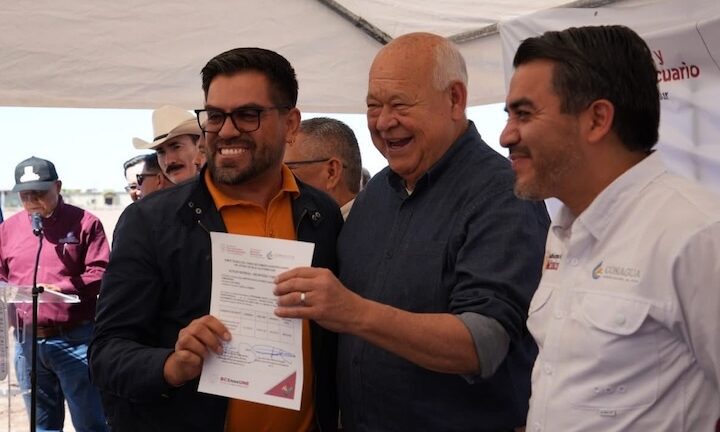 Entrega Gobernador obras de riego en Comondú; destaca inversión histórica en infraestructura hídrica en BCS