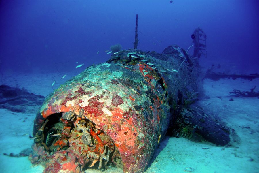 Descubren submarino hundido en Isla Margarita, BCS