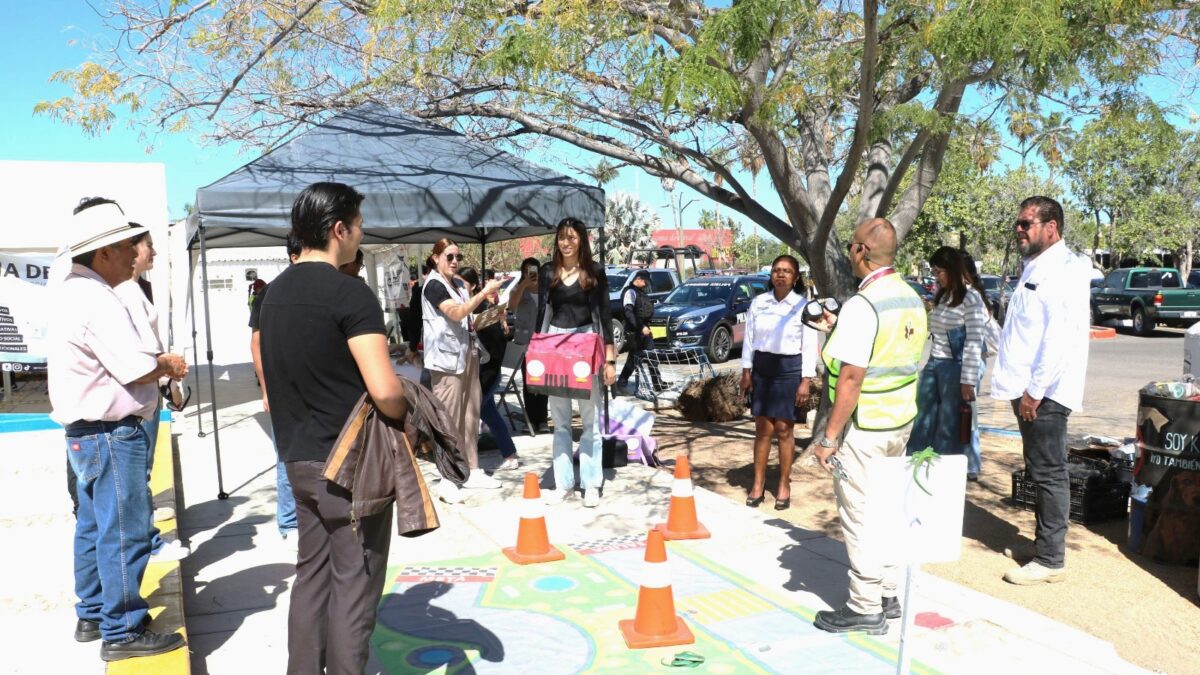 Realizan Gobierno del Estado y UABCS Tercera Feria de Educación Vial