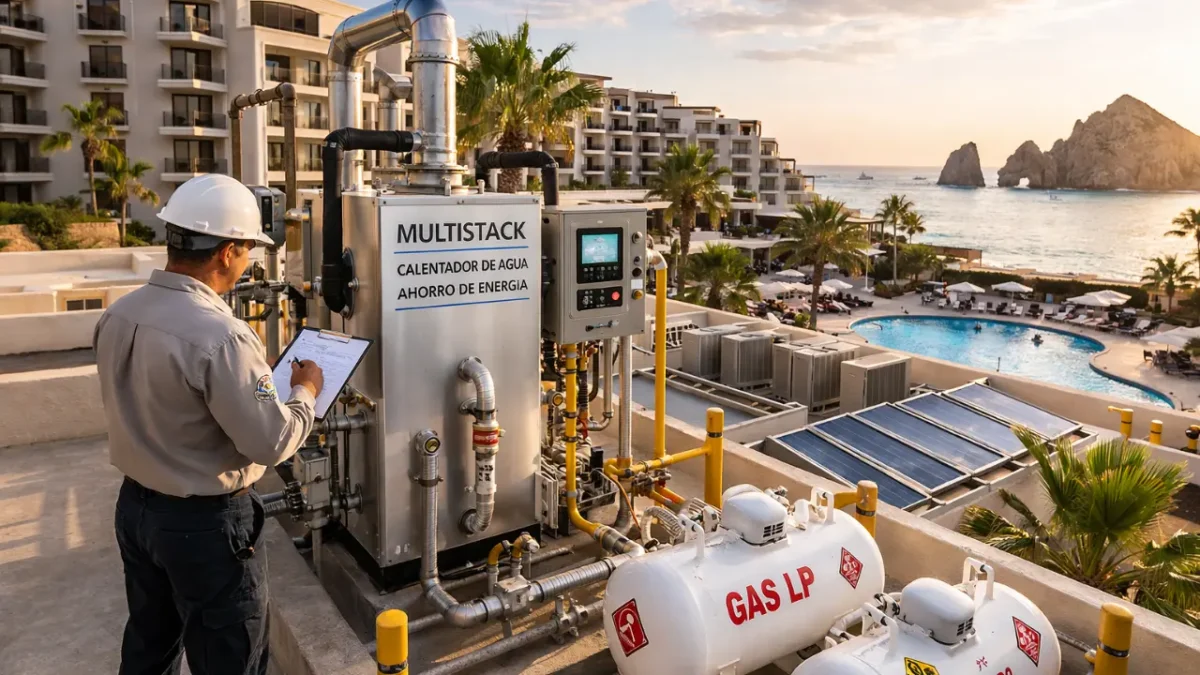 Grupo Solmar reduce casi 50% su consumo de gas LP en hoteles de Los Cabos