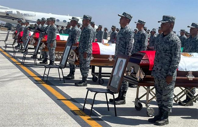 ‘México honra su sacrificio’: Sheinbaum rinde homenaje a militares caídos en operativo contra ‘El Mencho’