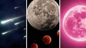 Fenómenos astronómicos de abril 2026: Luna llena, lluvia de meteoros Líridas y más