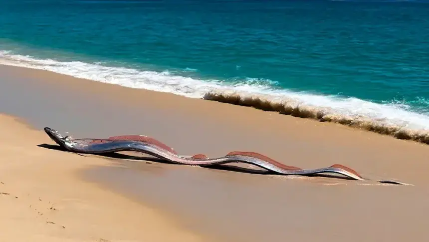 Oarfish vivos sorprenden en Cabo San Lucas sin amenaza de catástrofe