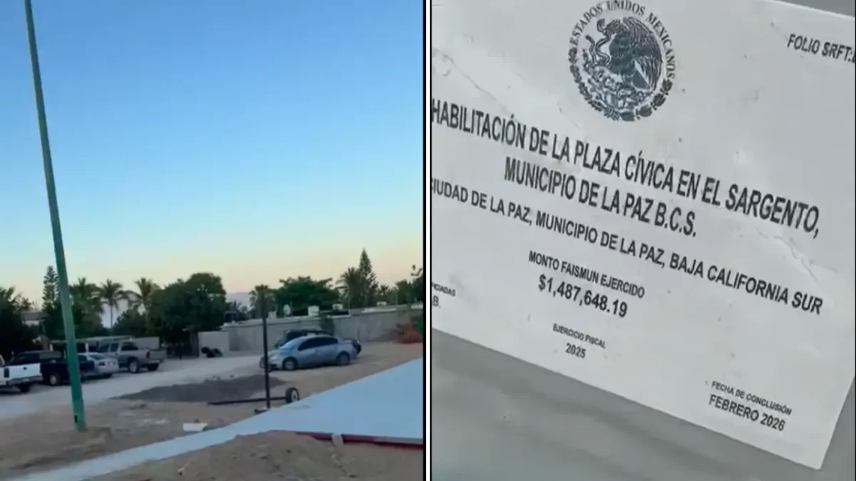 Cuestionan obra de casi 1.5 millones de pesos en El Sargento porque “no quedó terminada”