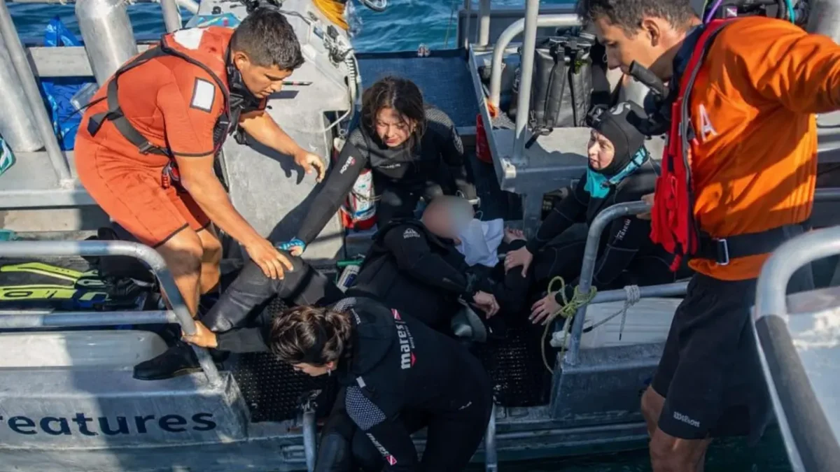 Cronica: así fue el rescate del buzo alemán en Cabo San Lucas