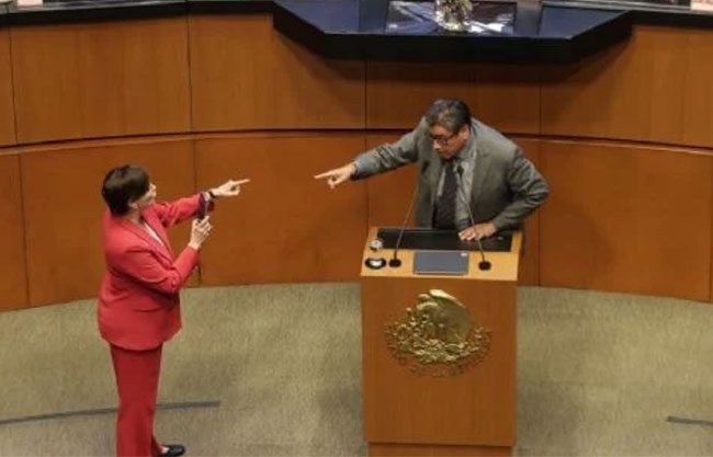Choque en el Senado: Lilly Téllez llama narco a Saúl Monreal durante debate del Plan B