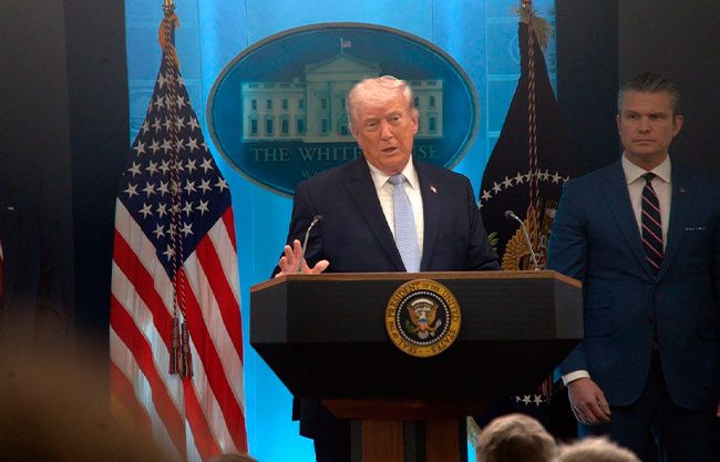 Trump frena ofensiva contra Irán, anuncia tregua de dos semanas tras mediación de Pakistán