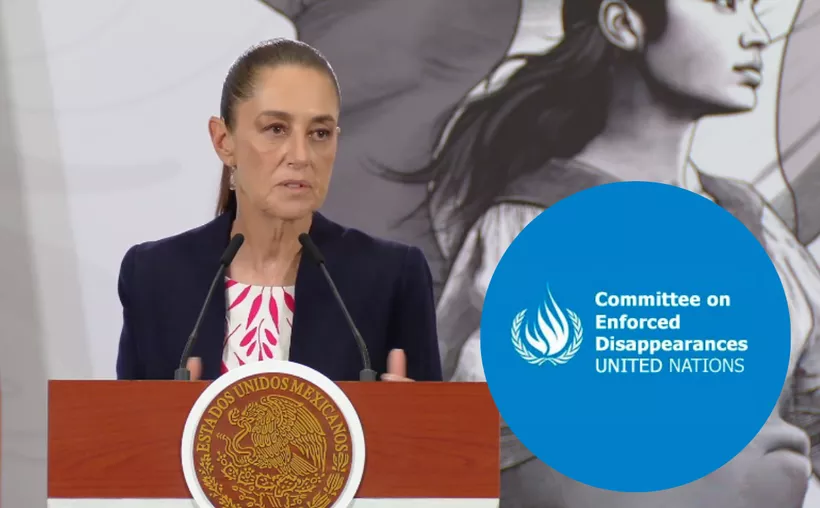 Sheinbaum responde al CED: rechaza señalamientos sobre desapariciones