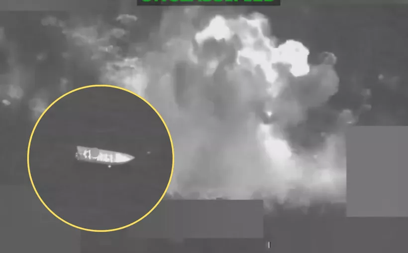 Mueren 2 personas en ataque a presunta narcolancha en el Pacífico