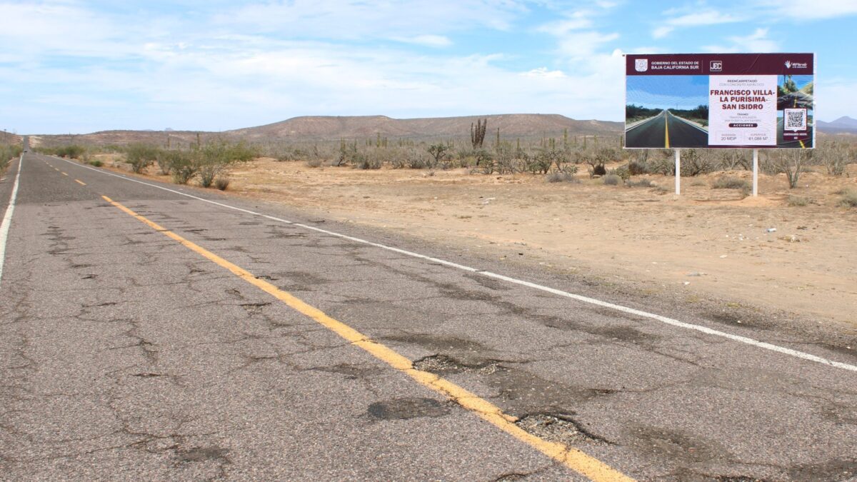 Inicia Gobierno del Estado reencarpetado en camino Francisco Villa – La Purísima – San Isidro con inversión de 20 mdp