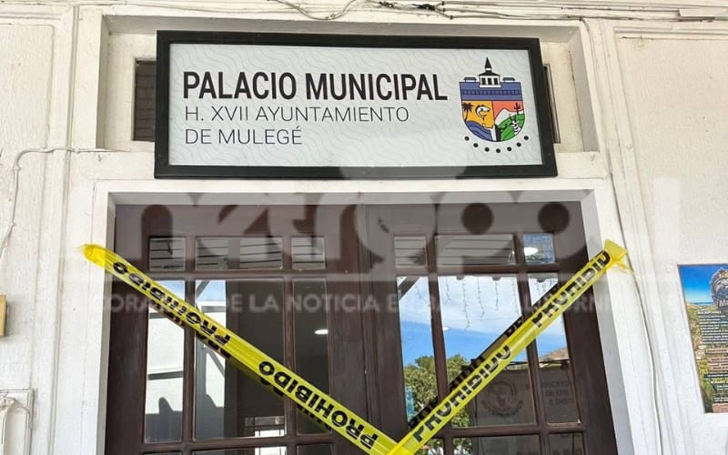 Sin tregua en Mulegé: burócratas bloquean ayuntamiento y elevan presión salarial
