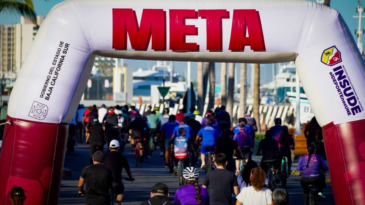 Rodada por la Paz reúne a 350 participantes y promueve convivencia comunitaria en La Paz