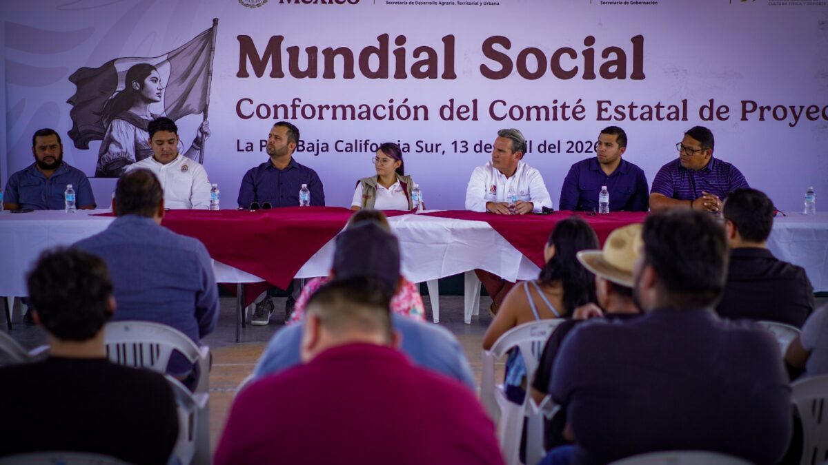 Anuncia INSUDE acciones deportivas en BCS como parte del Mundial Social 2026