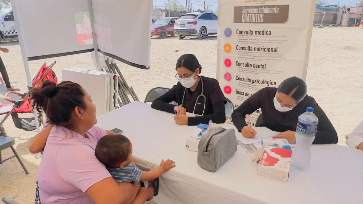 Acercan jornadas médicas gratuitas a zonas de difícil acceso en Los Cabos.