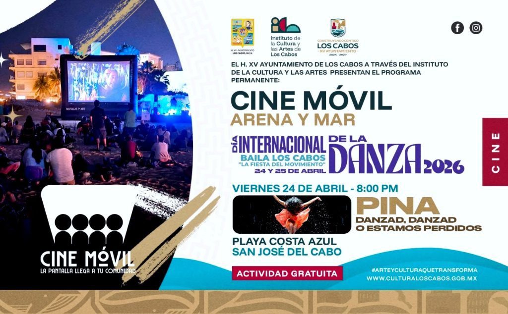 Invitan a celebrar el Día Internacional de la Danza con “Baila Los Cabos”.