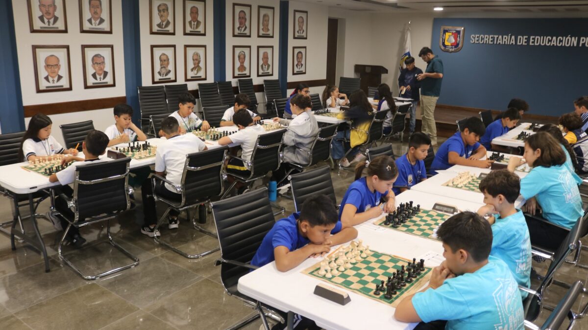 Ajedrez escolar crece en BCS: 300 estudiantes fortalecen su aprendizaje