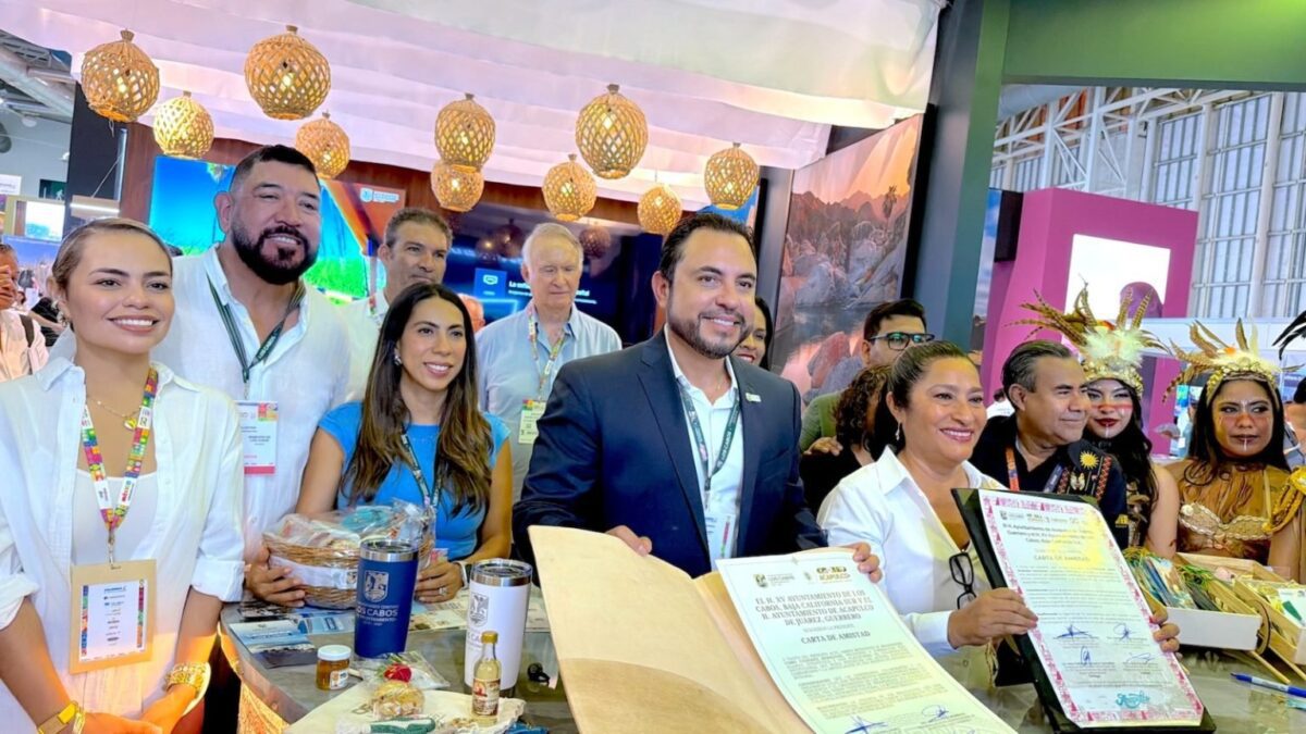 Desde el Tianguis Turístico México 2026 Christian Agúndez impulsa acciones de bienestar general y fortalecimiento de la industria sin chimenea