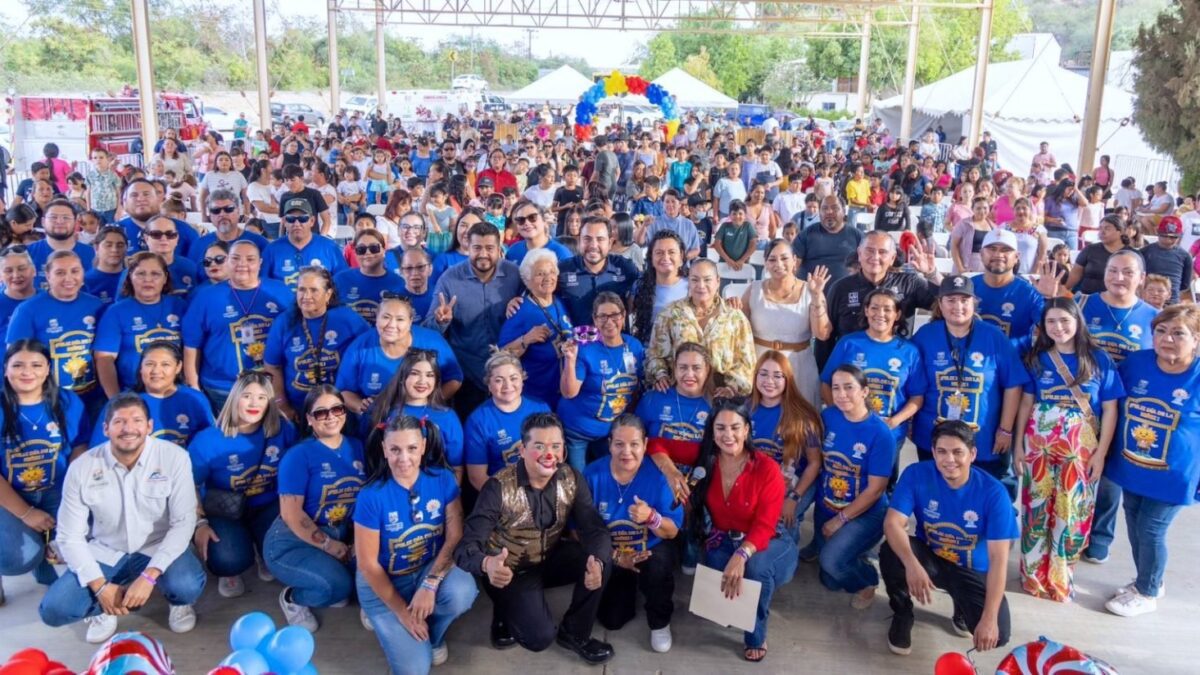 Celebra Alcalde Christian Agúndez a la niñez de la zona rural de Los Cabos.