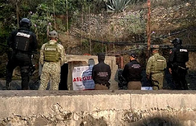 FGR detecta operación ilegal de mercurio en mina de Querétaro