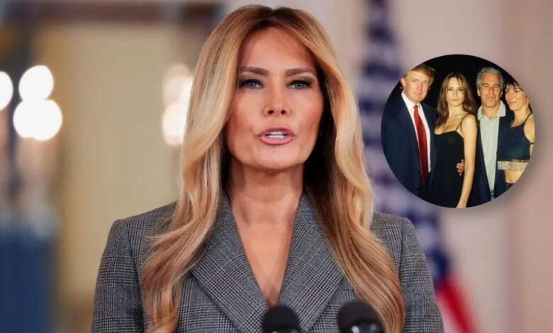 Melania rechaza acusaciones vinculadas a Epstein