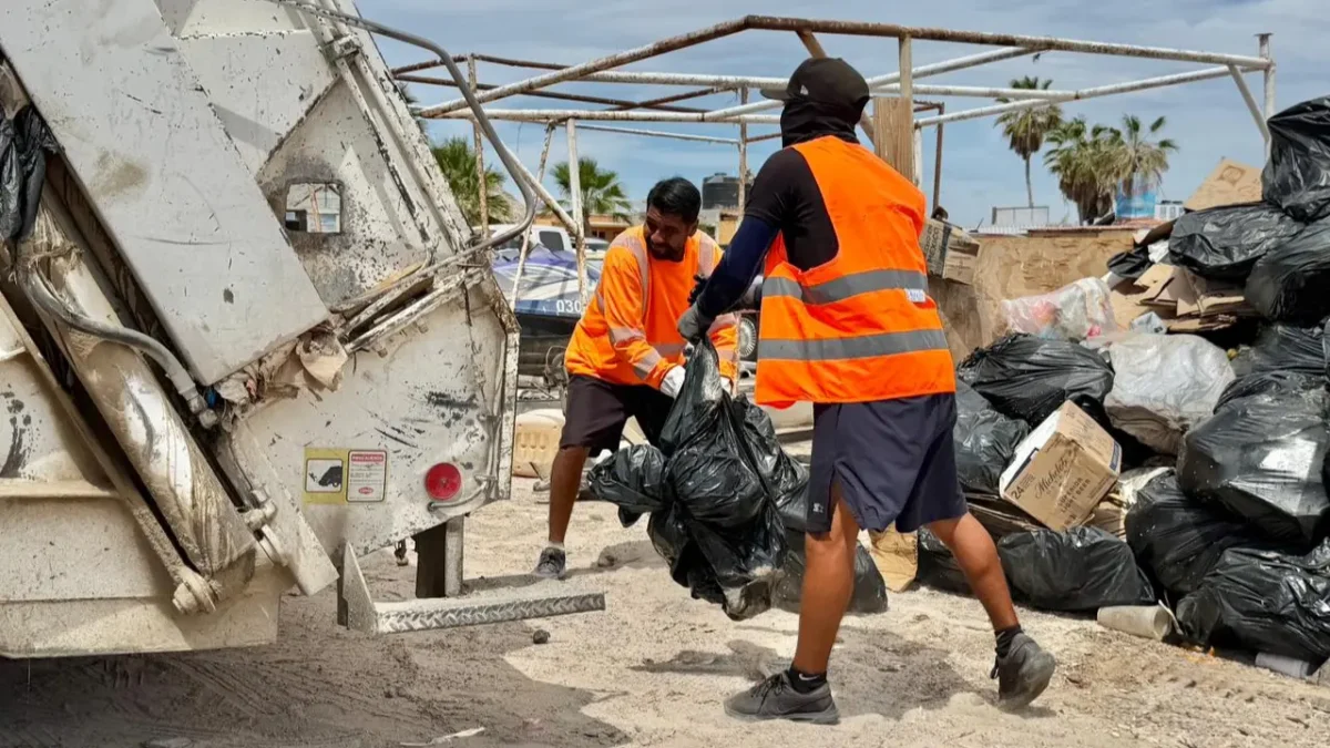 Semana Santa 2026: recolectan 11 toneladas de basura en playas de La Paz
