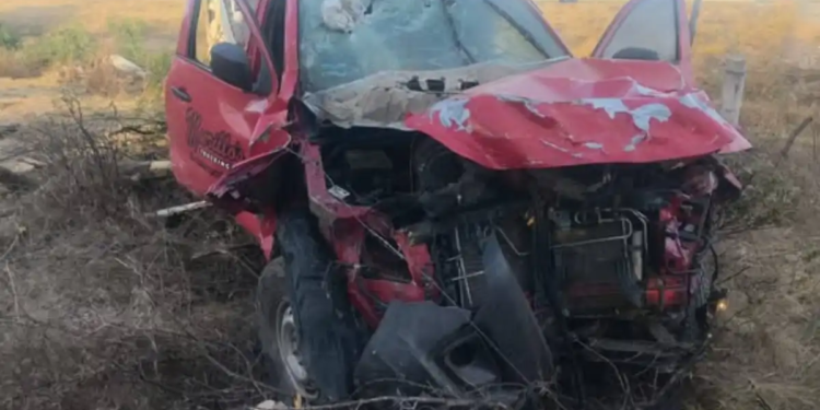 Se quedó dormido al volante