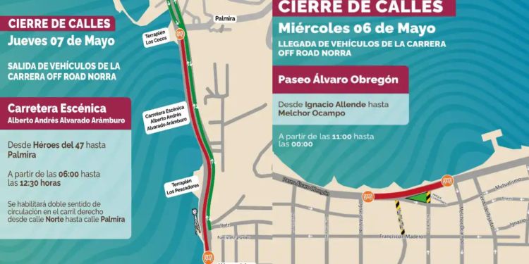 Cerrarán el malecón miércoles y jueves