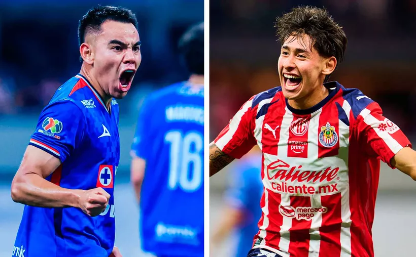 Cruz Azul y Chivas empatan a 2 y deciden todo en la vuelta