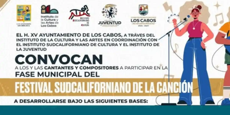 Convocan a fase Los Cabos del Festival Sudcaliforniano de la Canción