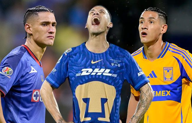 La maldición de Antuna: ni Cruz Azul, Tigres ni Pumas han logrado ser campeones con él en sus filas