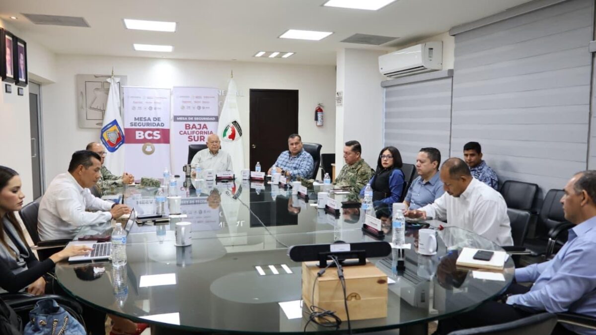 MESA ESTATAL DE SEGURIDAD REFUERZA OPERATIVOS TRAS HECHOS REGISTRADOS EN LOS CABOS